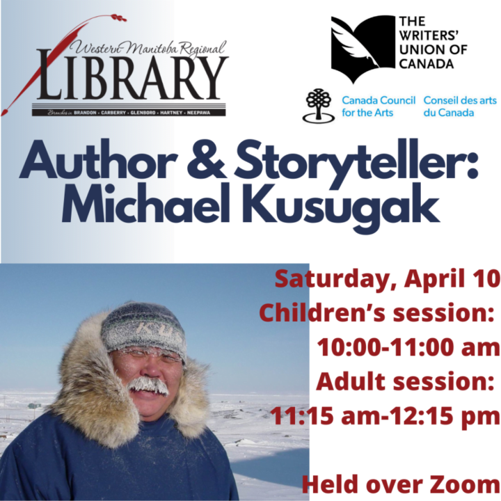 Upcoming Author Reading: Michael Kusugak