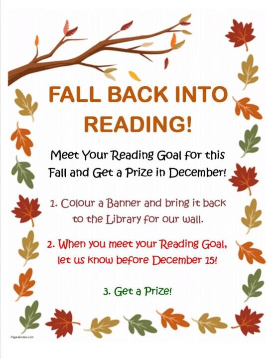 Fall Back Into Reading!