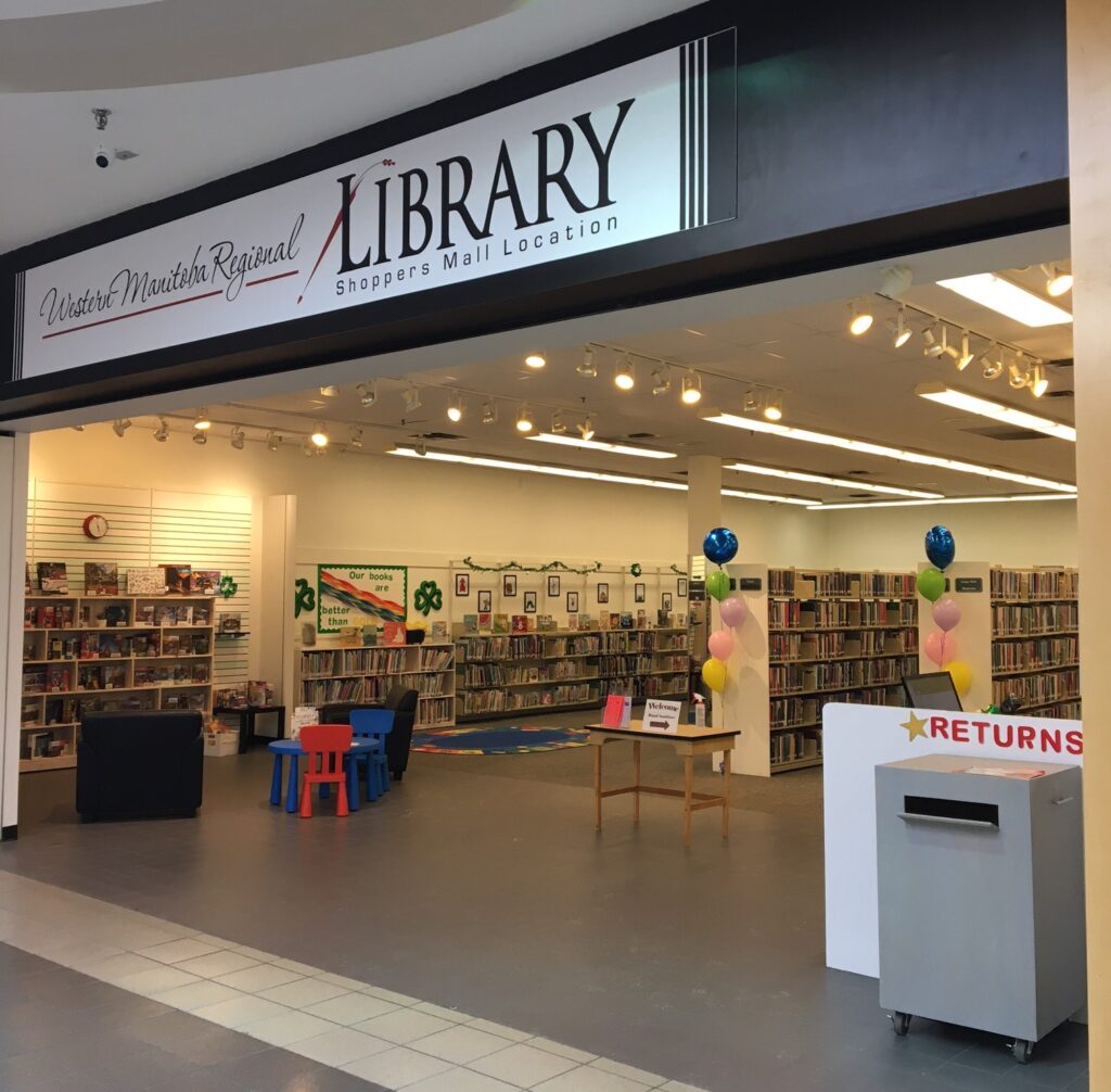 Brandon Shoppers Mall Location Western Manitoba Regional Library