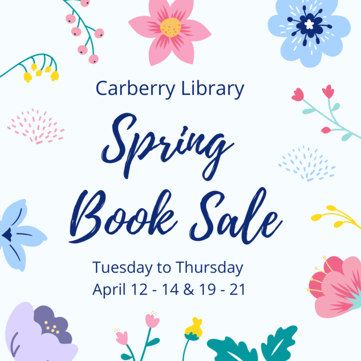 Carberry Library Spring Book Sale