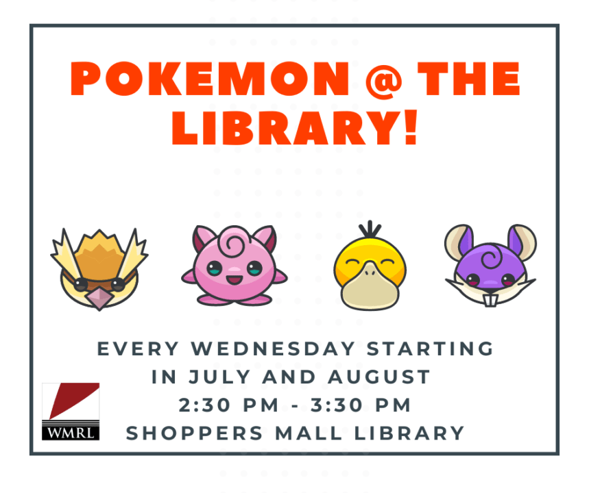Pokemon @ the Shoppers Mall Branch