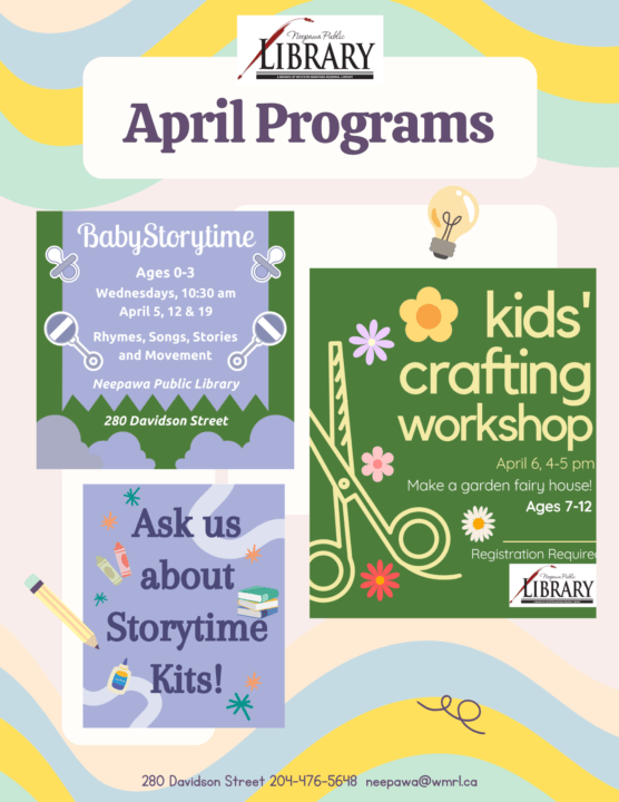 April Programs in Neepawa