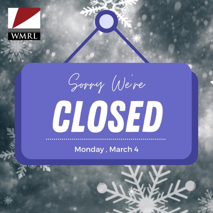 Monday, March 4: All Branches Closed