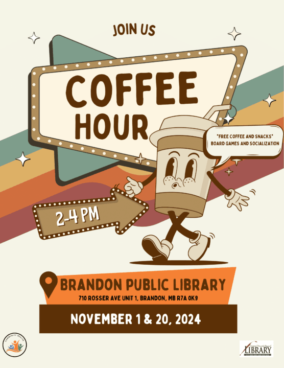 Coffee Hour @ the Brandon Public Library