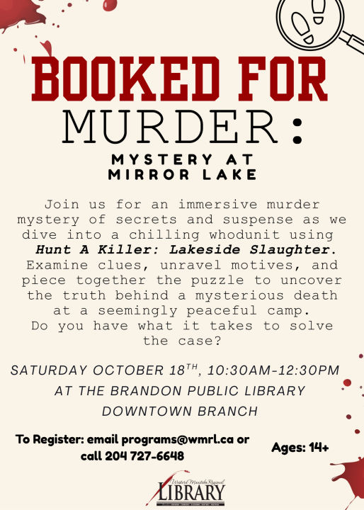 Booked For Murder: Mystery at Mirror Lake Booked For Murder: Mystery at Mirror Lake