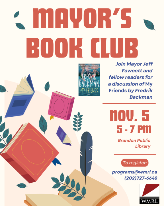 Mayor’s Book Club @ the Brandon Public Library
