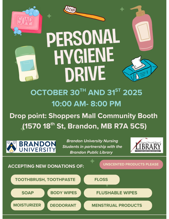 Personal Hygiene Drive in Brandon Personal Hygiene Drive in Brandon