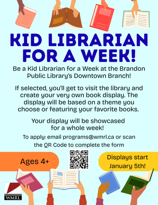Kid Librarian for a Week!
