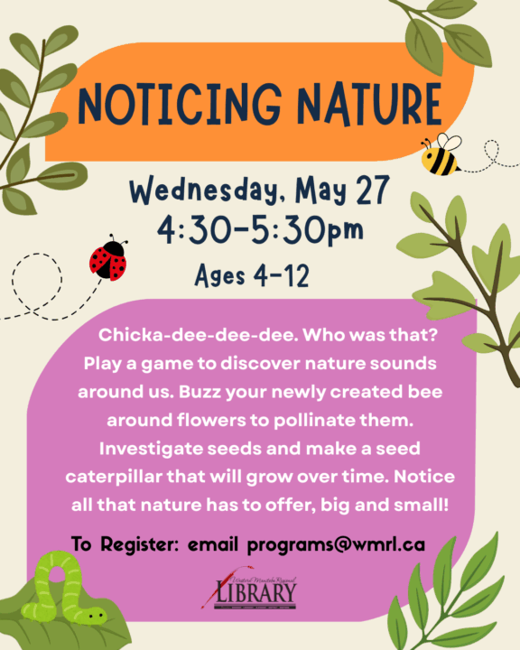 Noticing Nature @ Downtown Branch